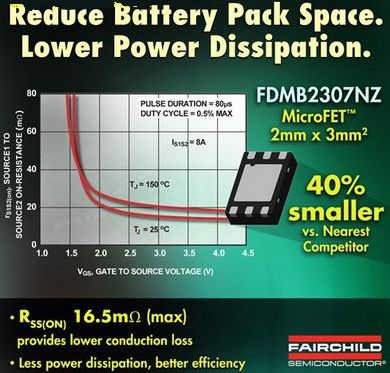 PowerTrench MOSFETFDMB2307NZ
