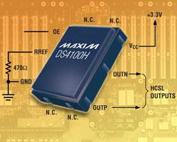 DS4100HMaxim PCI ExpressӦ100MHz HCSLľ