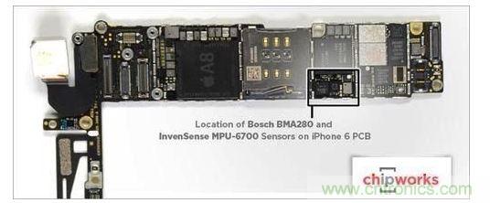 iPhone 6ں1InvenSense-ٶȼԼ1BoschٶȼBMA280