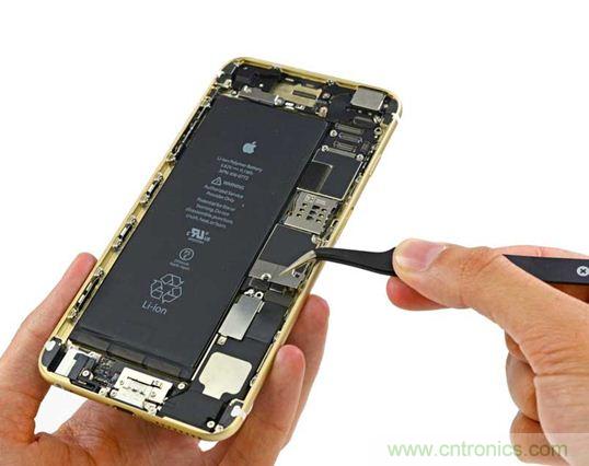 iPhone 5Sȣسߴ󣬵Ч16%ֻһƷ̫ڲ졣ԴiFixit