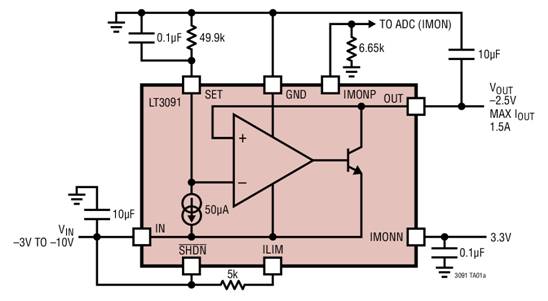 LT3080xԴ׼ѹͣ